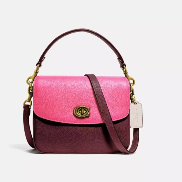 Coach Cassie Crossbody Bag 19 In Colorblock - Picture 8 of 9